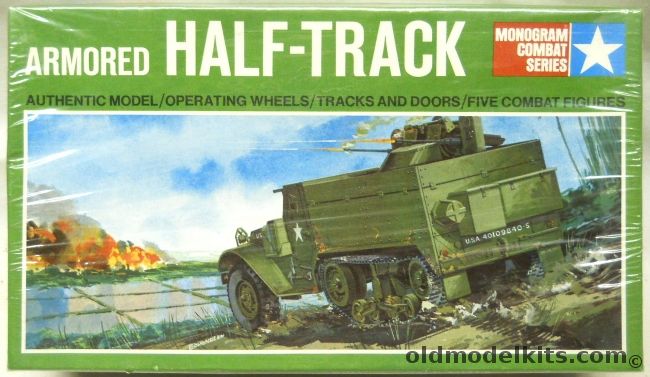 Monogram 1/35 Armored Half-Track - (Multiple Gun Motor Carrier MGMC), PM155-150 plastic model kit