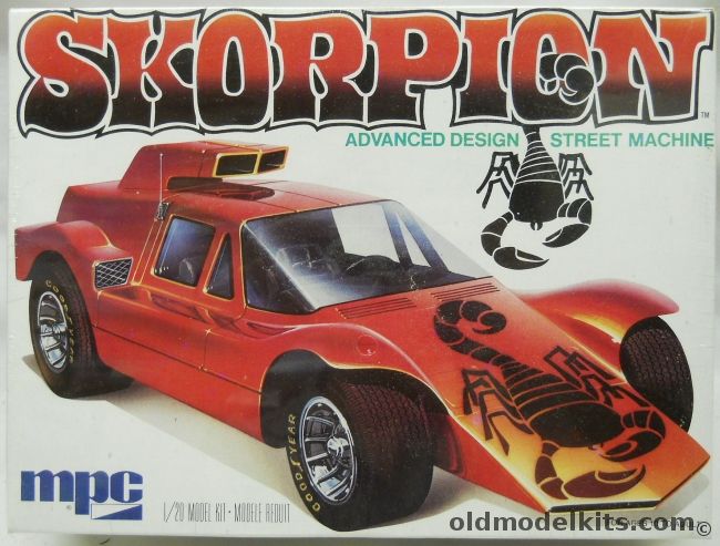 MPC 1/20 Skorpion - Advanced Design Street Machine - (Scorpion), 1-0720 plastic model kit