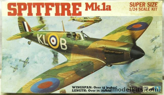 MPC 1/24 Supermarine Spitfire Mk.1a - (ex Airfix), 2-3500 plastic model kit