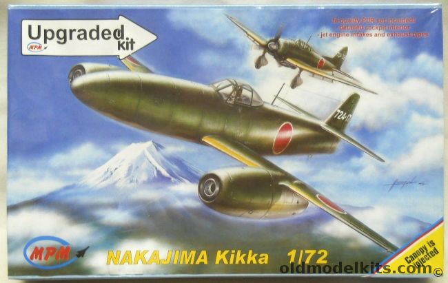 MPM 1/72 Nakajima Kikka Upgraded Issue, 72139 plastic model kit