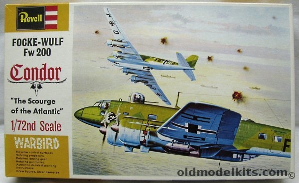 Revell 1/72 Focke-Wulf FW-200C Condor- KG40 (F8+DH) Bordeaux 1940, H204 plastic model kit