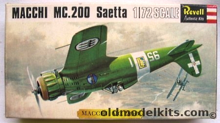 Revell 1/72 Macchi MC-200 Saetta - (MC.200), H657 plastic model kit