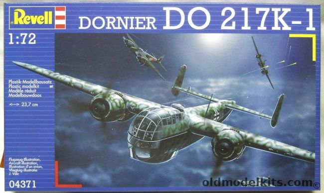 Revell 1/72 Dornier Do-217 K-1 - (Do217K1), 04371 plastic model kit