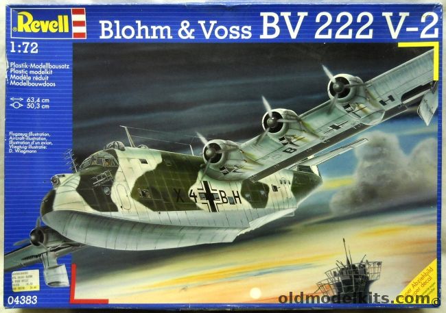 Revell 1/72 Blohm & Voss BV-222 V-2, 04383 plastic model kit