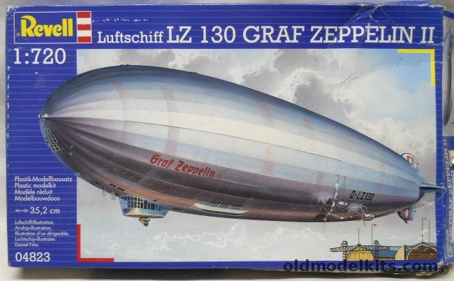 Revell 1/720 Luftschiff LZ-130 Graf Zeppelin II, 04823 plastic model kit