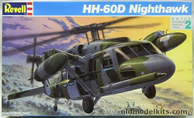 Revell 1/48 HH-60D Nighthawk - Presidential Version Or USAF Special Operations, 4344 plastic model kit