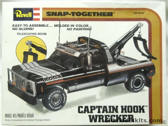 Revell 1/25 Captain Hook Wrecker, 6408 plastic model kit