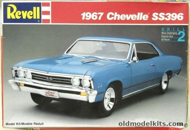 Revell 1/25 1967 Chevrolet Chevelle SS396, 7146 plastic model kit