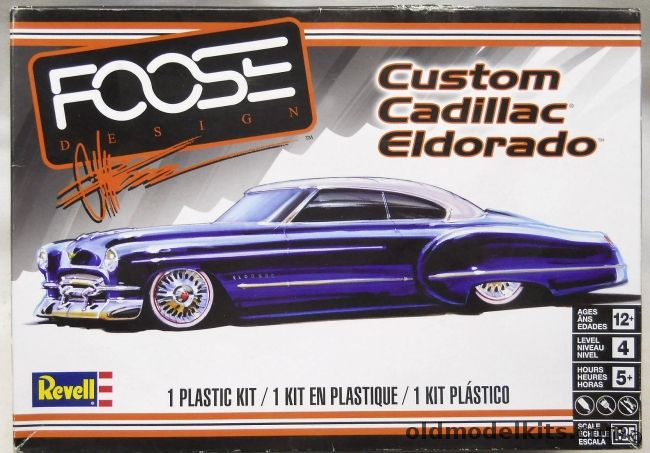 Revell 1/25 Foose Custom Cadillac Eldorado, 85-4435 plastic model kit