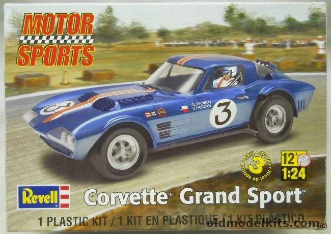 Revell 1/24 Corvette Grand Sport, 85-4992 plastic model kit