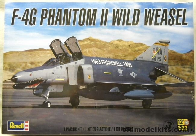 Revell 1/32 F-4G Phantom II Wild Weasel - 561st FS Nellis AFB Nevada / Boise Idaho ANG 190th FS, 85-5994 plastic model kit