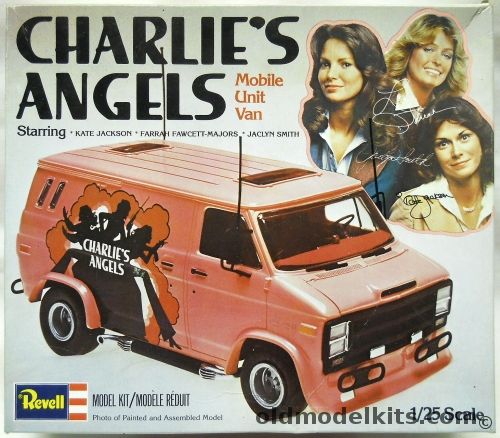 Revell 1/25 Charlies Angels Mobile Unit Van, H1397 plastic model kit
