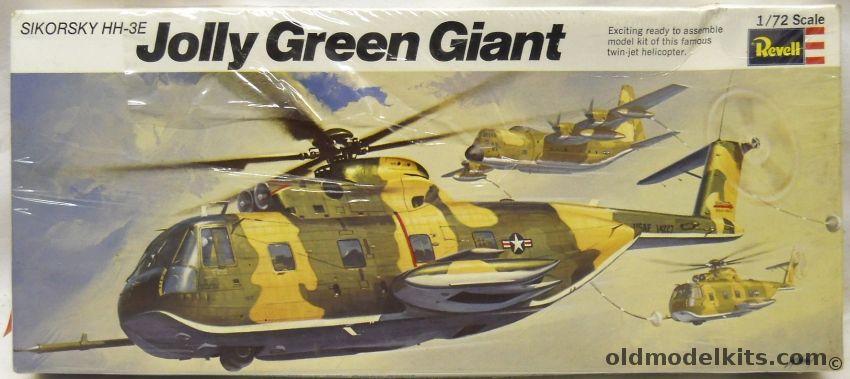 Revell 1/72 HH-3E Jolly Green Giant, H144 plastic model kit