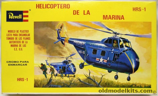 Revell 1/48 HRS-1 Helicoptero De La Marina - Lodela Issue, H181 plastic model kit