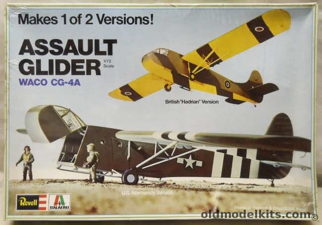 Revell 1/72 Waco CG-4A Assult Glider or Hadrian, H2012 plastic model kit