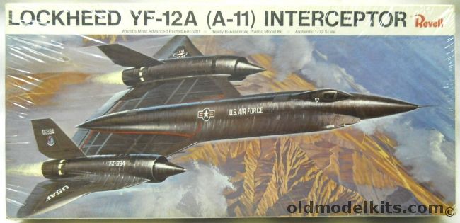 Revell 1/72 Lockheed YF-12A (A-11) Interceptor, H206-200 plastic model kit
