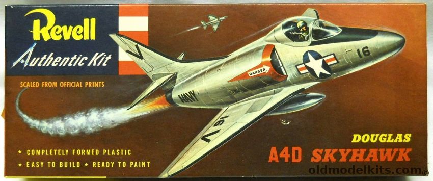 Revell 1/51 A4D Skyhawk (A-4) - 'S' Issue, H232-89 plastic model kit