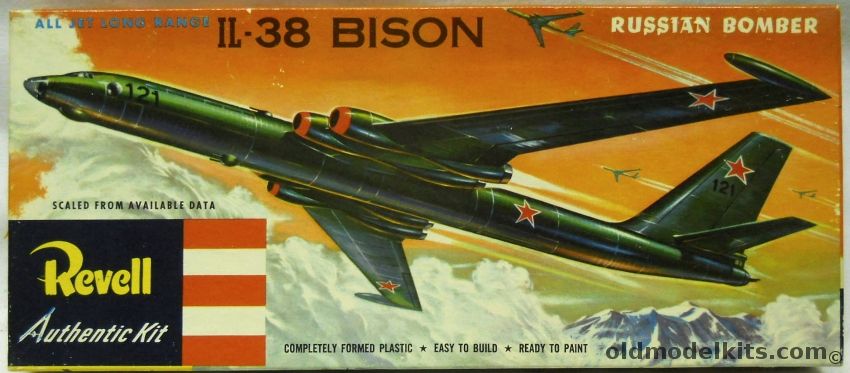 Revell 1/169 IL-38 Bison Russian Bomber - 'S' Issue, H235-98 plastic model kit