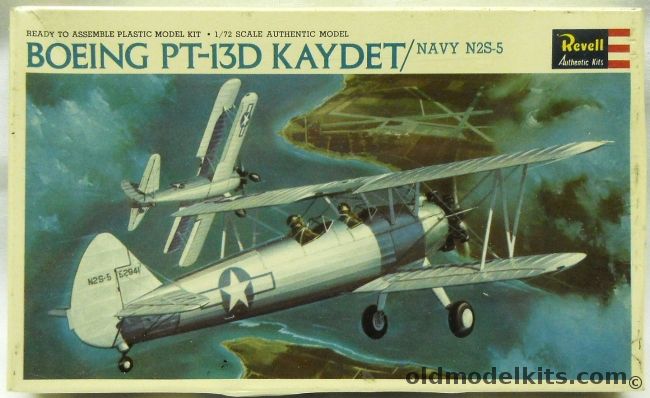 Revell 1/72 Boeing PT-13D Kaydet / Navy N2S-5, H649-60 plastic model kit