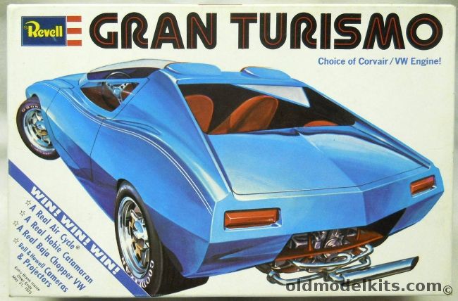 Revell 1/25 Gran Turismo - With Carrol Shelby Race Jacket Order Form / Entry Forms For Revell Actionstakes And GoStakes Contests, H1321 plastic model kit