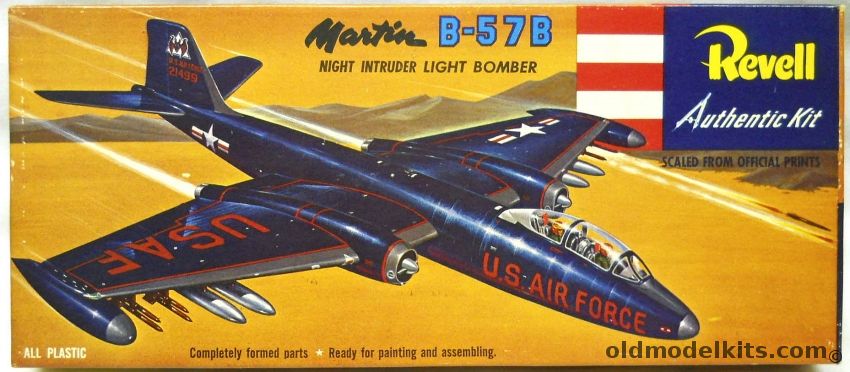 Revell 1/81 Martin B-57B Canberra - Night Intruder Light Bomber 'S' Issue, H230-98 plastic model kit