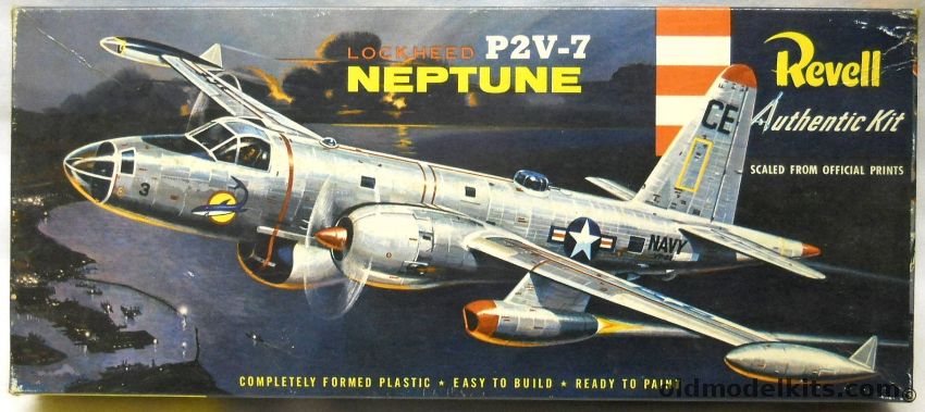 Revell 1/104 P2V-7 Neptune - 'S' Issue - (P2V7), H239-98 plastic model kit