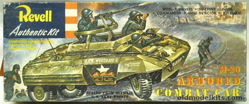 Revell 1/40 M-20 Armored Combat Car - 'S' Issue, H524-89 plastic model kit