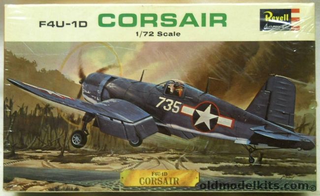 Revell 1/72 F4U-1D Corsair - (F4U1D), H625-49 plastic model kit
