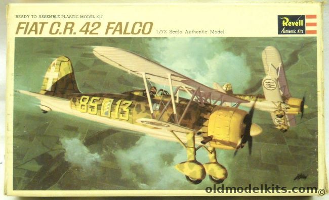 Revell 1/72 Fiat CR-42 Falco, H648-50 plastic model kit