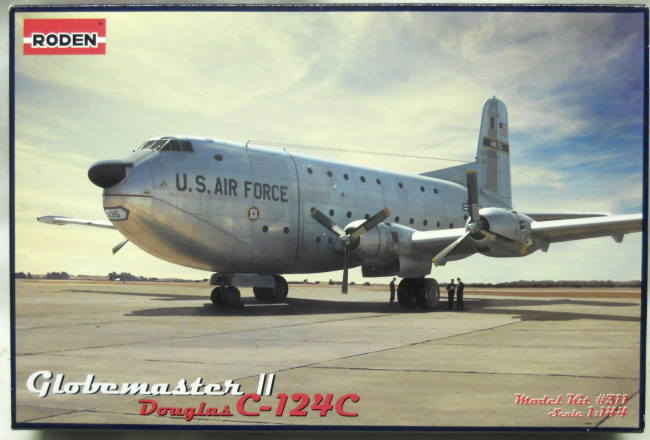 Roden 1/144 Douglas C-124C Globemaster II - MATS, 311 plastic model kit