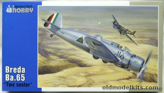 Special Hobby 1/48 Breda Ba-65 Two Seater - Italy / Iraq, 48111 plastic model kit