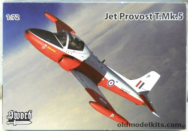 Sword 1/72 Jet Provost T.Mk.5 - No. 6 FTS RAF 1981 / The Swords Aerobatic Team No. 3 FTS RAF Leeming 1974, SW72089 plastic model kit