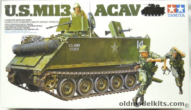 Tamiya 1/35 M113 ACAV, 3635 plastic model kit