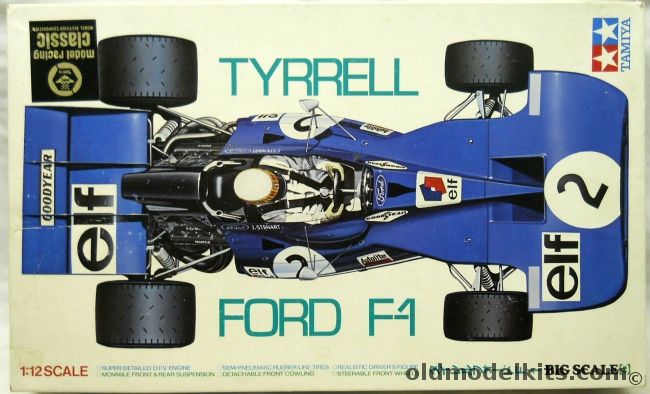 Tamiya 1/12 Tyrrell Ford F-1, BS1209 plastic model kit