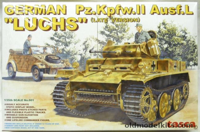 Tasca 1/35 German Pz.Kpfw.II Ausf.L Luchs - Late Version, 35-001 plastic model kit