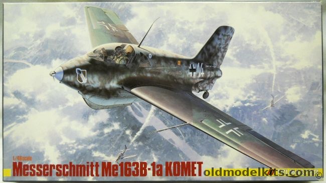 Trimaster 1/48 Messerschmitt Me-163 B-1a Komet - (Comet Me163B1A), MA-13 plastic model kit