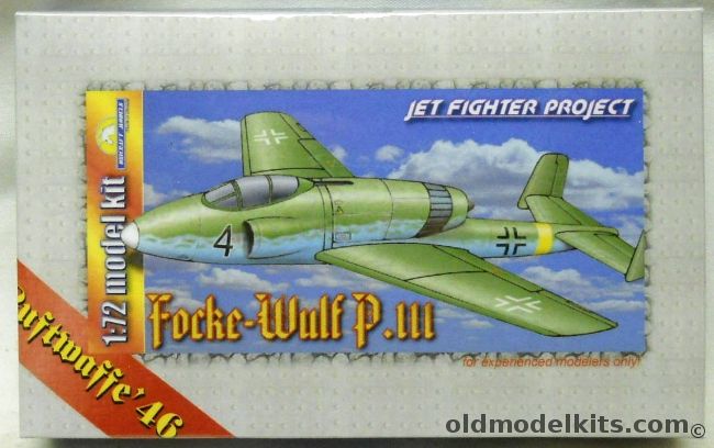 Unicraft 1/72 Focke-Wulf P.111 - (PIII / P111) plastic model kit