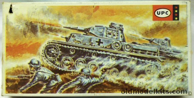 UPC 1/87 German Tank Mk IV / F1 - Panzer IV - HO Scale, 3024-29 plastic model kit