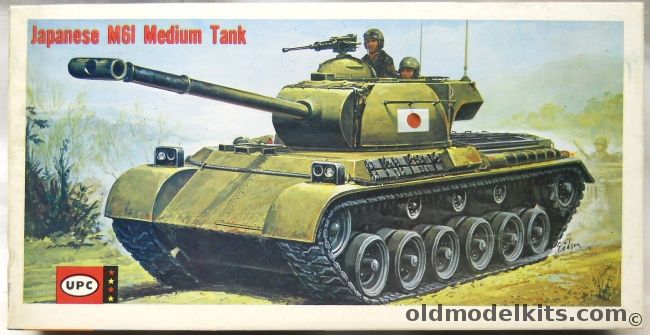 UPC 1/40 Japanese M61 Medium Tank, 5157-100 plastic model kit