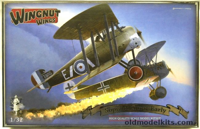 Wingnut Wings 1/32 Sopwith Snipe Early - With Decals For Five Different Aircraft, 32020 plastic model kit