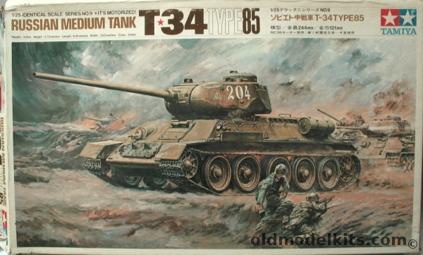 Tamiya 1 25 T-34 Type 85 Russian Medium Tank - (t34), Dt109-1500