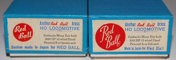Red Ball Ltd – Pioneer HO Kit Manufacturer Since 1939 – Old Model