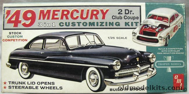 AMT 1/25 1949 Mercury 2 Door Club Coupe 3 in 1, 02-349-149