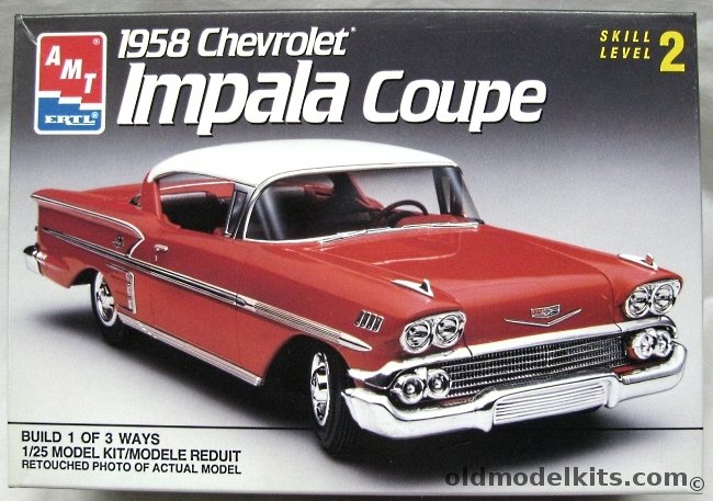 1958 chevy impala model kit