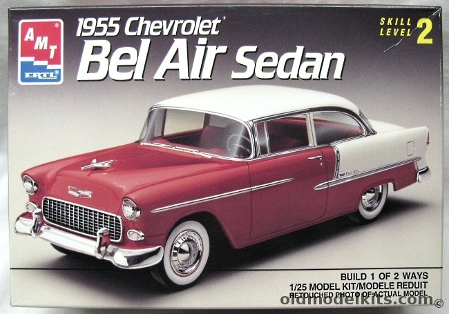 Amt 1 25 1955 Chevrolet Bel Air 2 Door Sedan Post