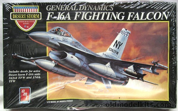 AMT 1/72 F-16A Fighting Falcon Desert Storm Commemorative Series Issue ...