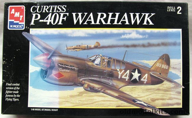 Amt 1 48 Curtiss P-40f Warhawk - Usaaf 'gwenn' 315 Sq 324 Fg North 