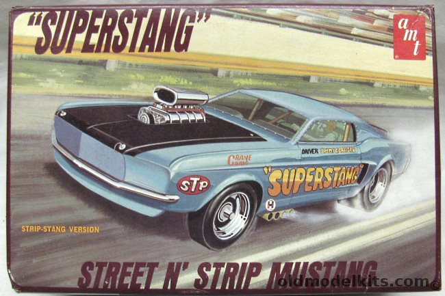 Amt 1 25 Ford Mustang Superstang - Street Or Drag Strip, T241