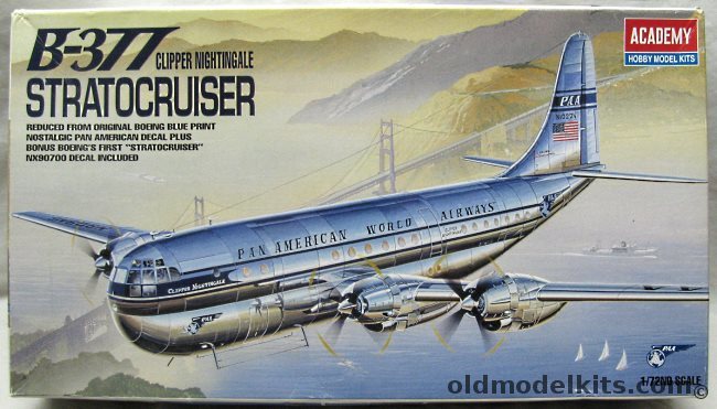 Academy 1/72 Boeing B-377 Stratocruiser - Pan Am Clipper Nightingale or ...