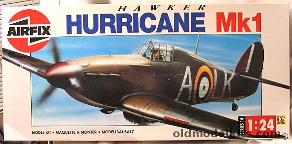 Airfix 1/24 Hawker Hurricane Mk1, 14002